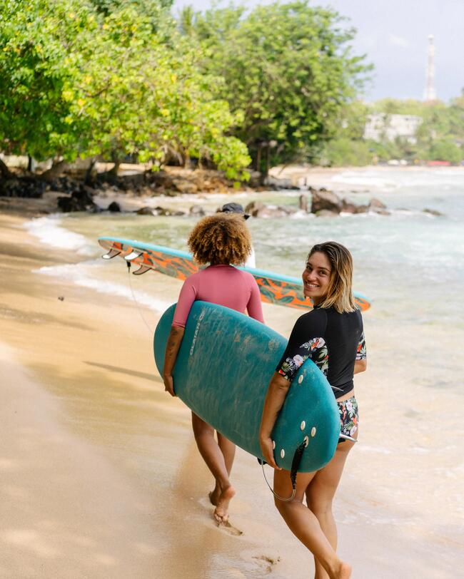 surfing