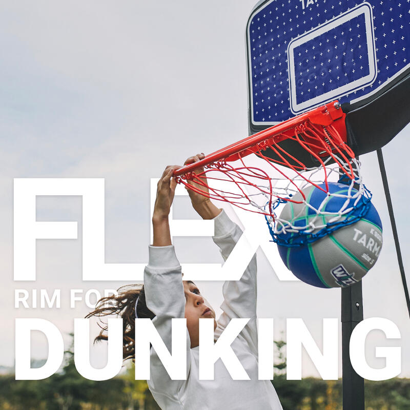 Kinder Basketball-Korbanlage Dunk verstellbarer Standfuss 1,60 – 2,20 m - K900 