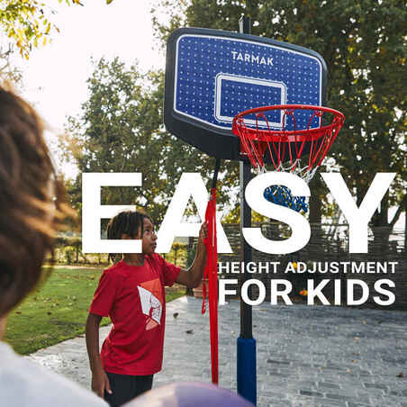 Vaikiška reguliuojama (nuo 1,6 m iki 2,2 m) krepšinio lenta su stovu „K900“