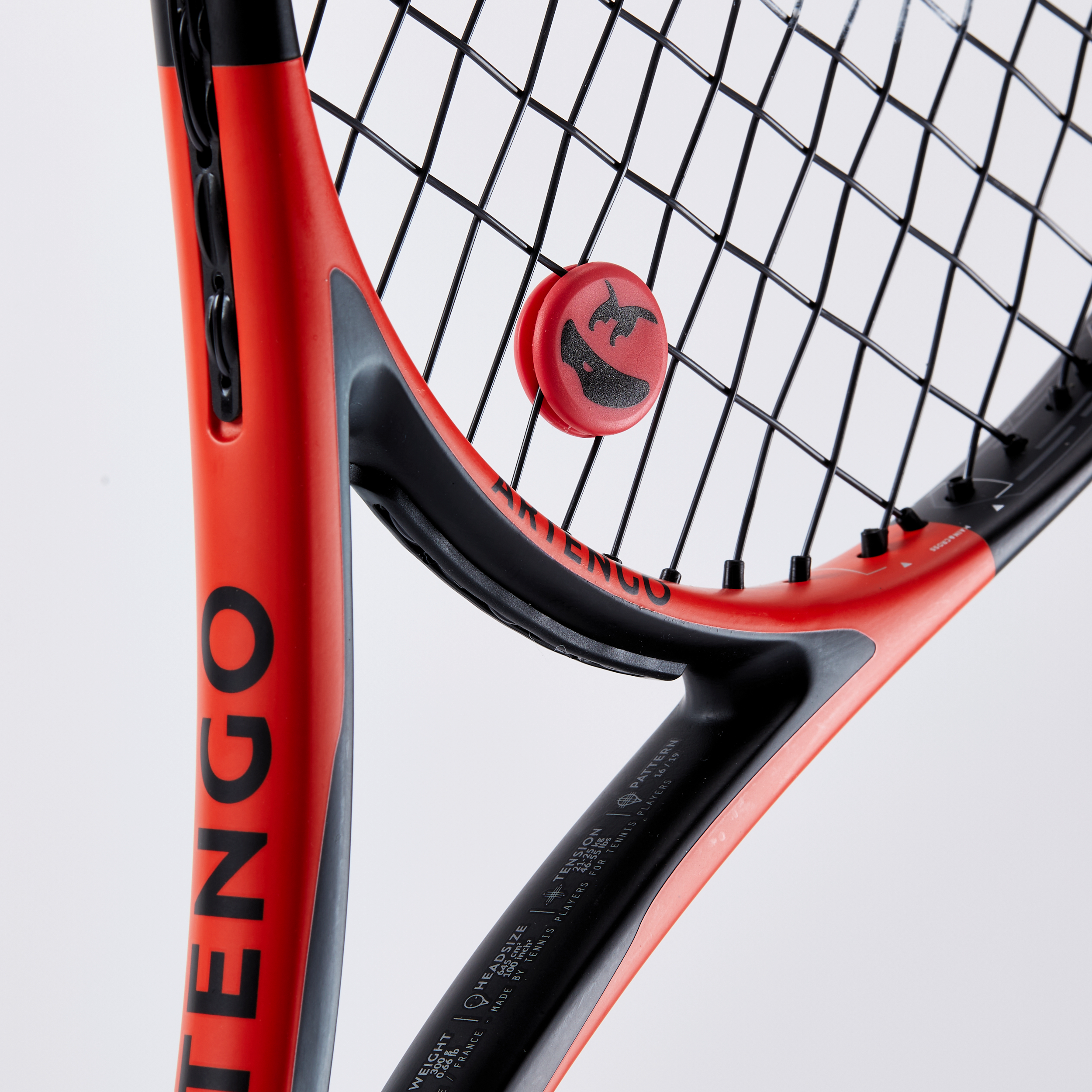 Antivibrateur de Tennis - FUN *2 rouge jaune pour les clubs et  collectivités