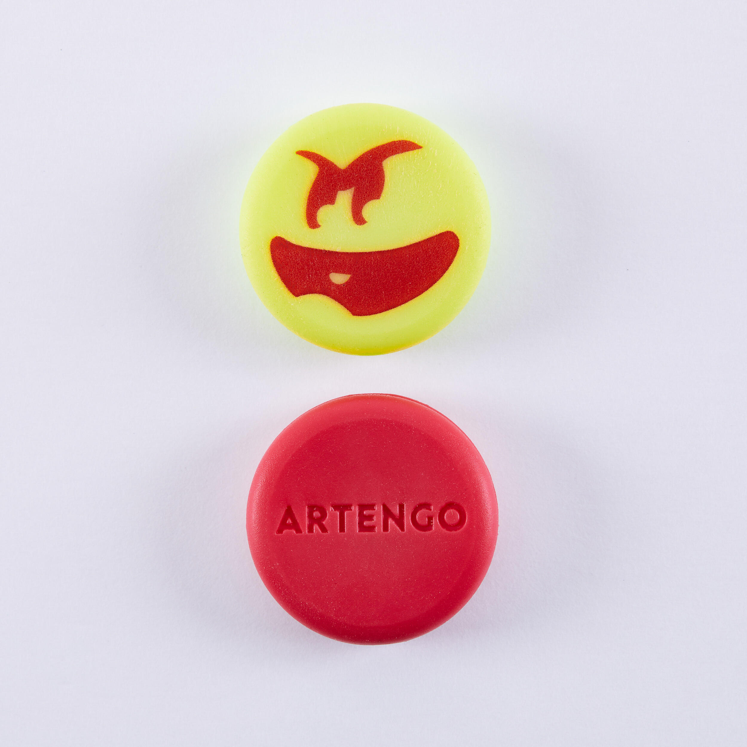 Tennis antivibrator - FUN *2 red yellow