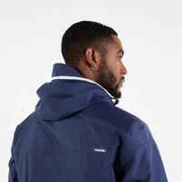 Chubasquero impermeable lluvia vela Hombre Sailing 100 azul marino