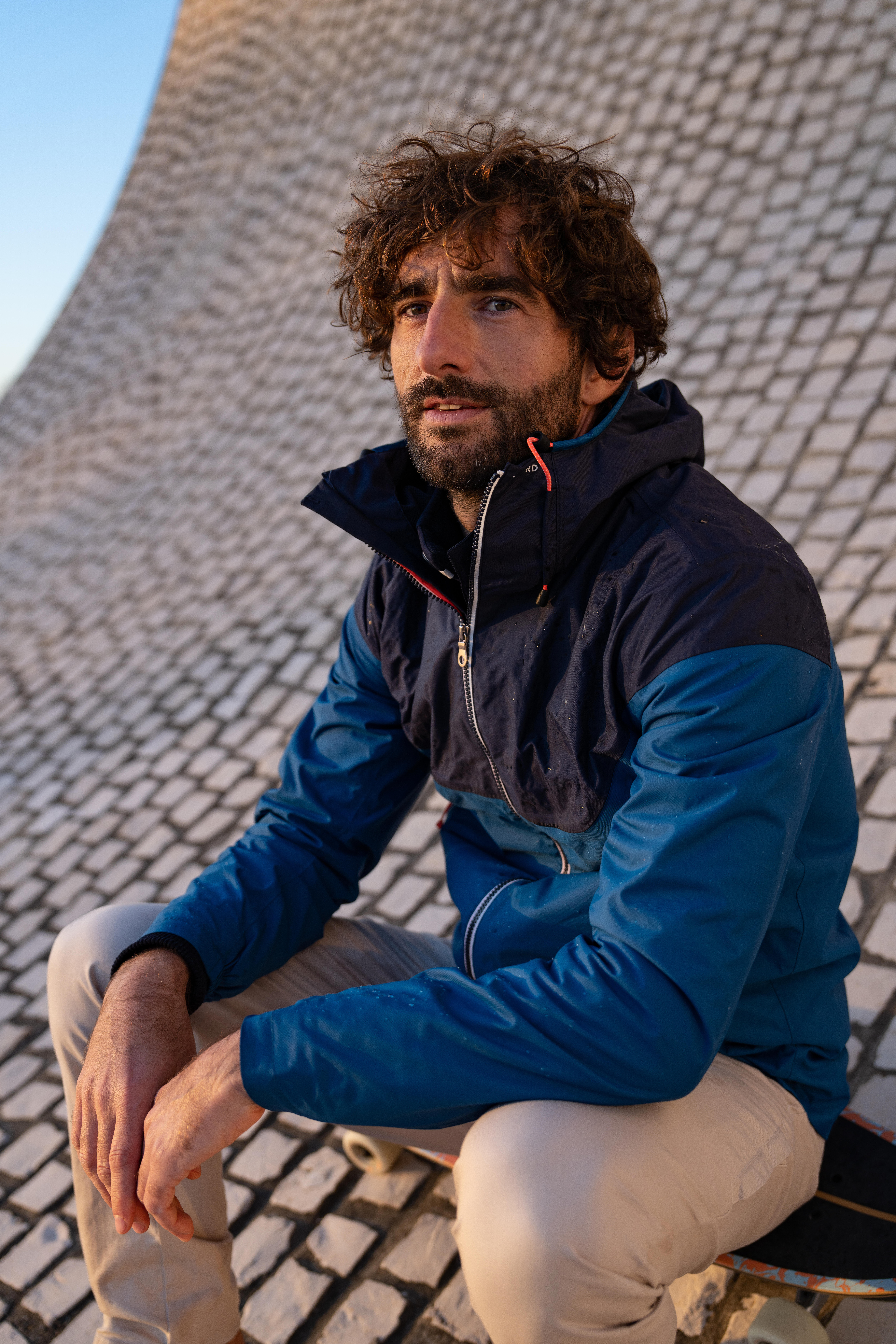 Manteau de voile imperméable et coupe-vent homme – 100 - TRIBORD