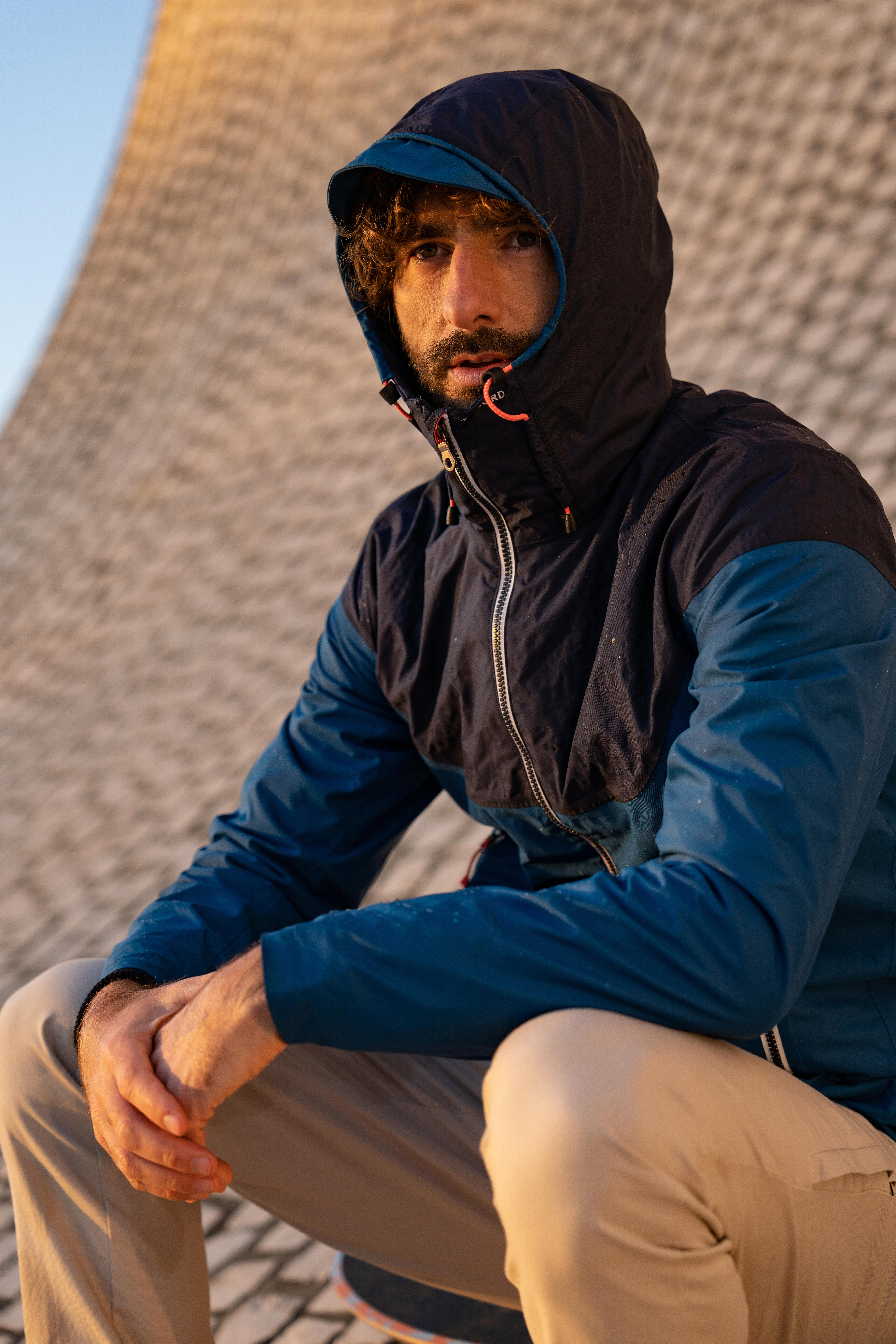 Manteau de voile imperméable et coupe-vent homme – 100 - TRIBORD