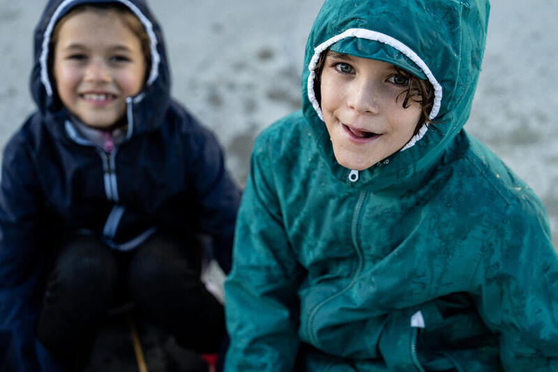 Niños en la montaña