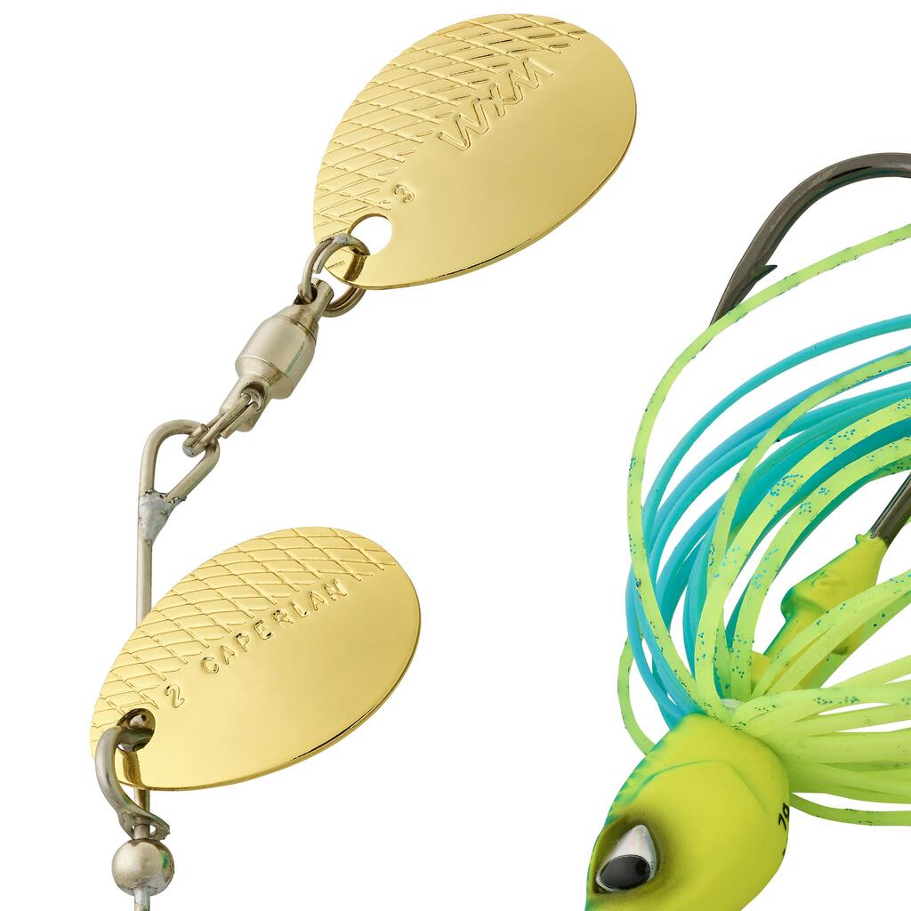 SPINO SPINNERBAIT CPT 7 G CHARTREUSE BLUE