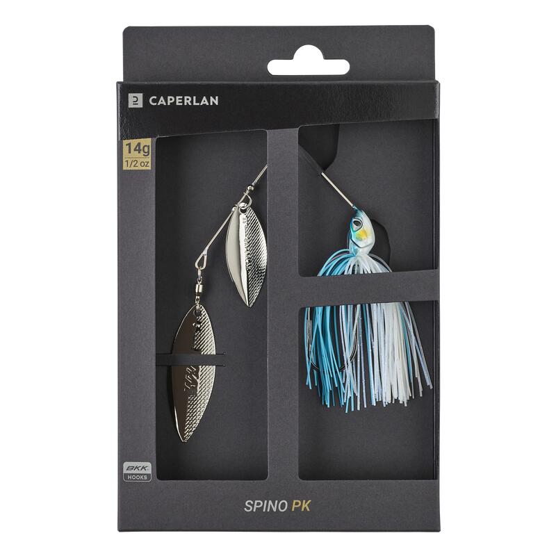 SPINNERBAIT SPINO PK 14 G BLAUWE RUG