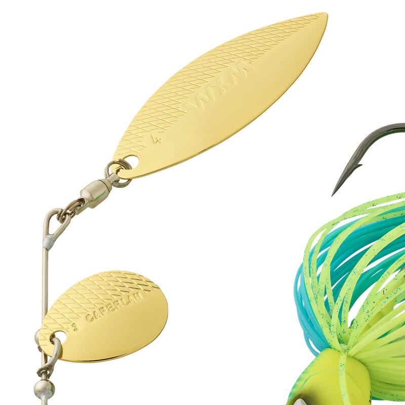 SPINNERBAIT SPINO 14G ALBASTRU CHARTREUSE