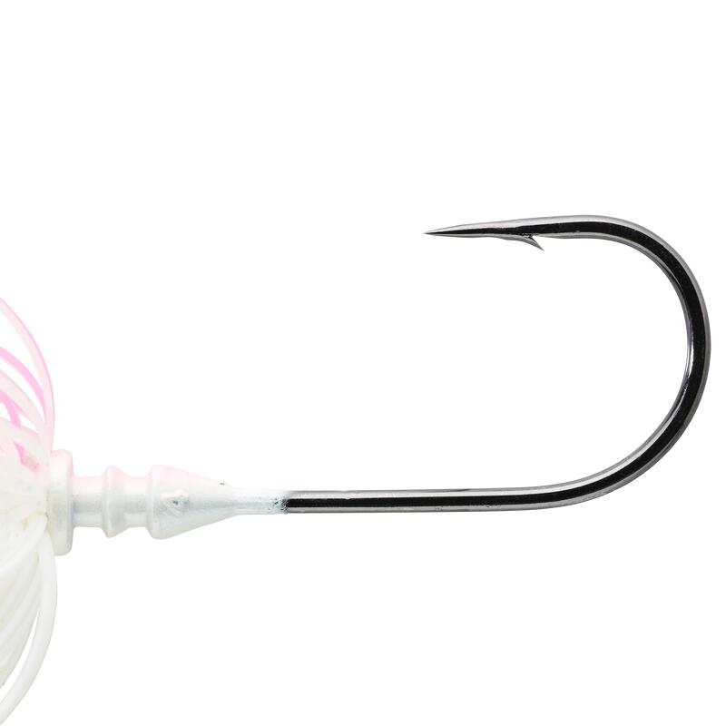 SPINNERBAIT SPINO 10,5G WIT/ROZE