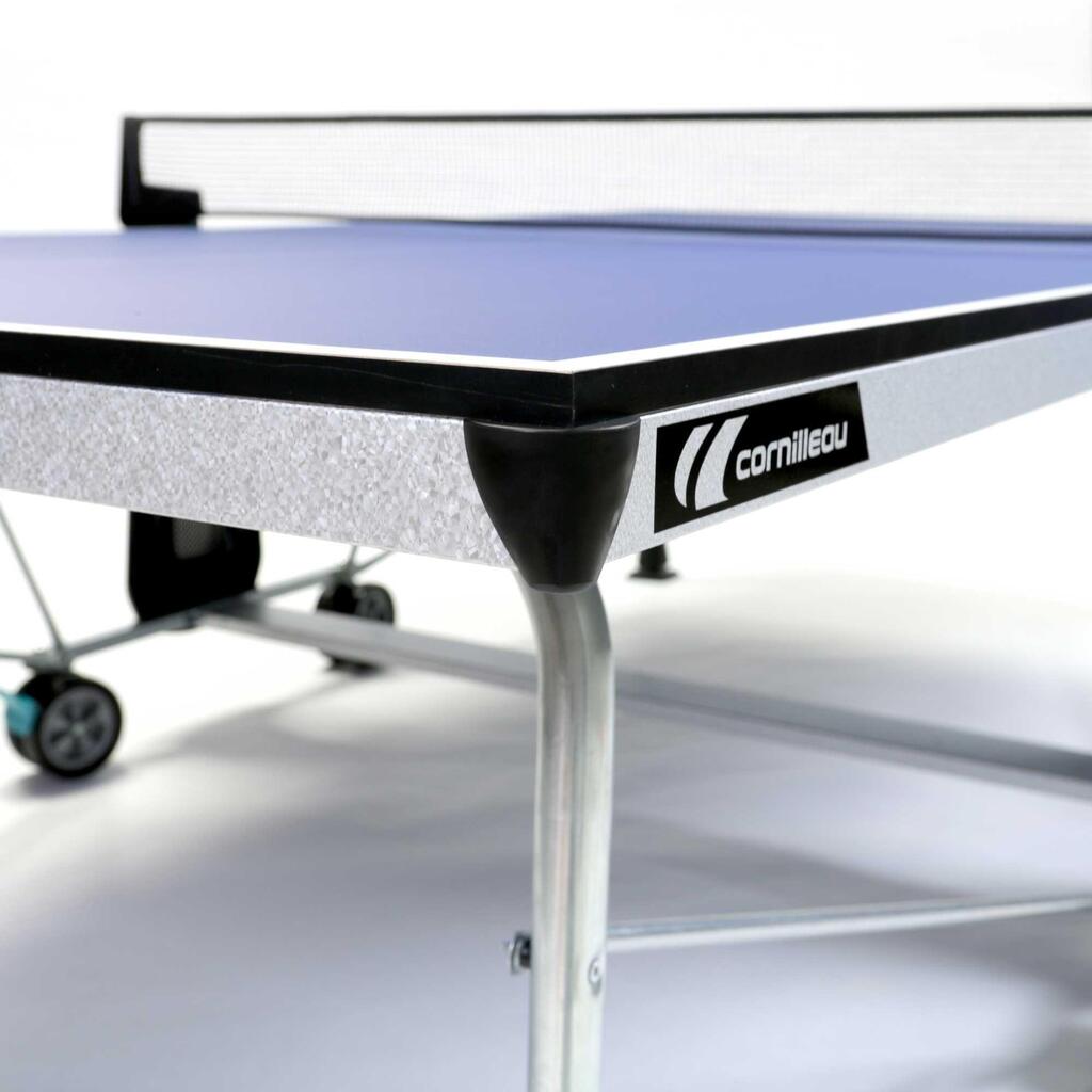 Stôl na stolný tenis 300 vnútorný modrý