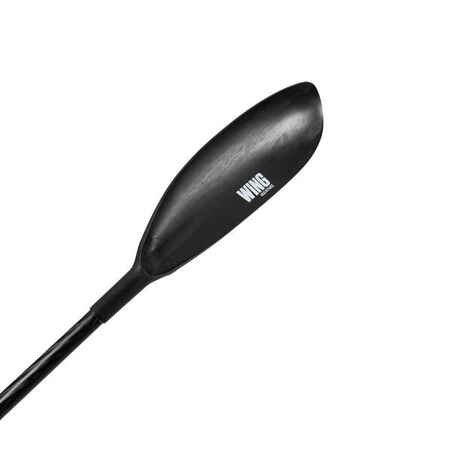 WING KAYAK PADDLE CARBON AND FIBER GLASS ADJUSTABLE 195-205 cm 2 PARTS