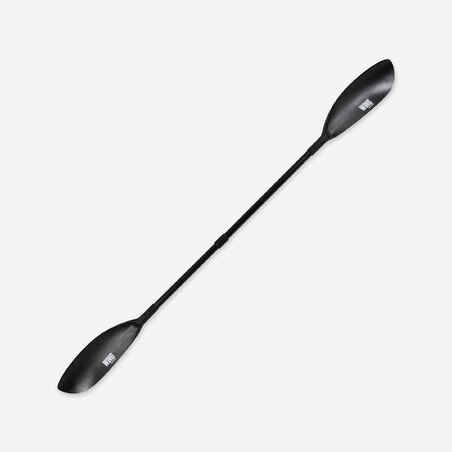 WING KAYAK PADDLE CARBON AND FIBER GLASS ADJUSTABLE 195-205 cm 2 PARTS