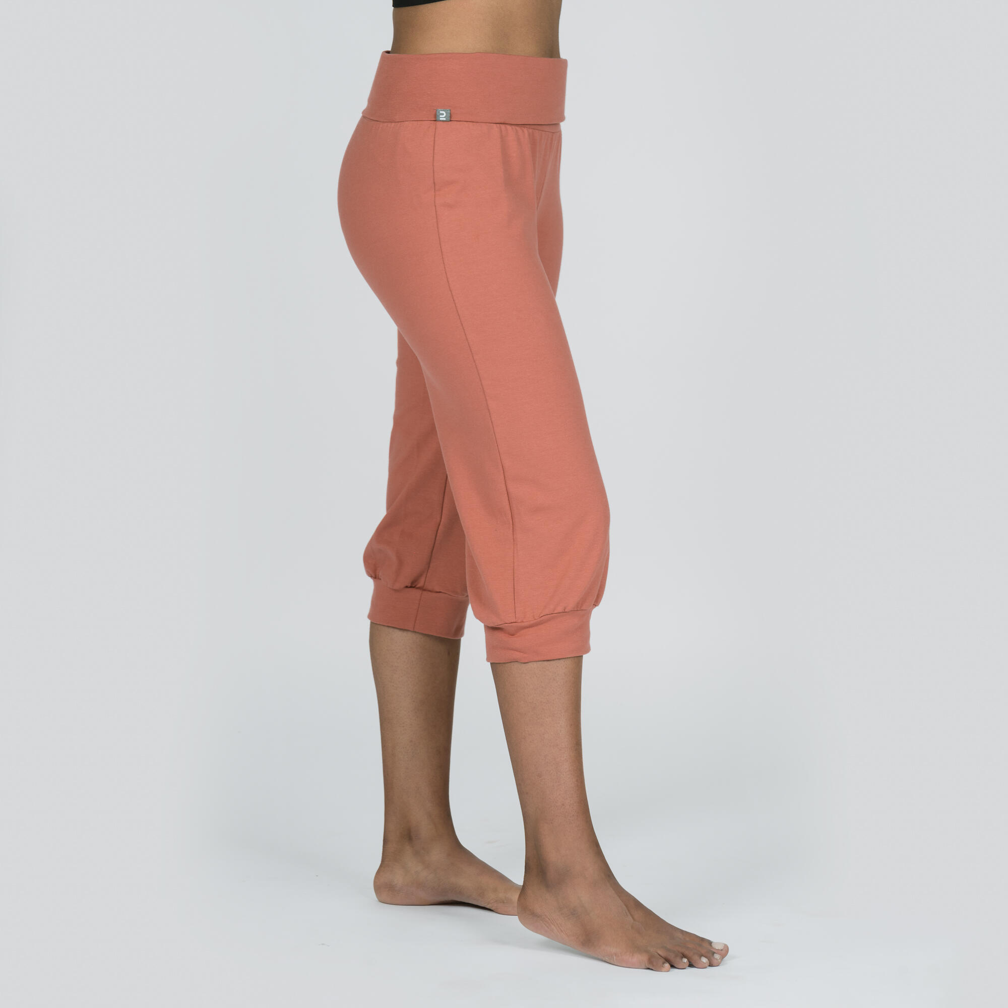 Womens Small Sizes Capri Crop Yoga Pants, Waistband Pocket, Cotton Stretch Grey  Yoga City San Diego Crop Pants, Drawstring Waist Yoga Pants 