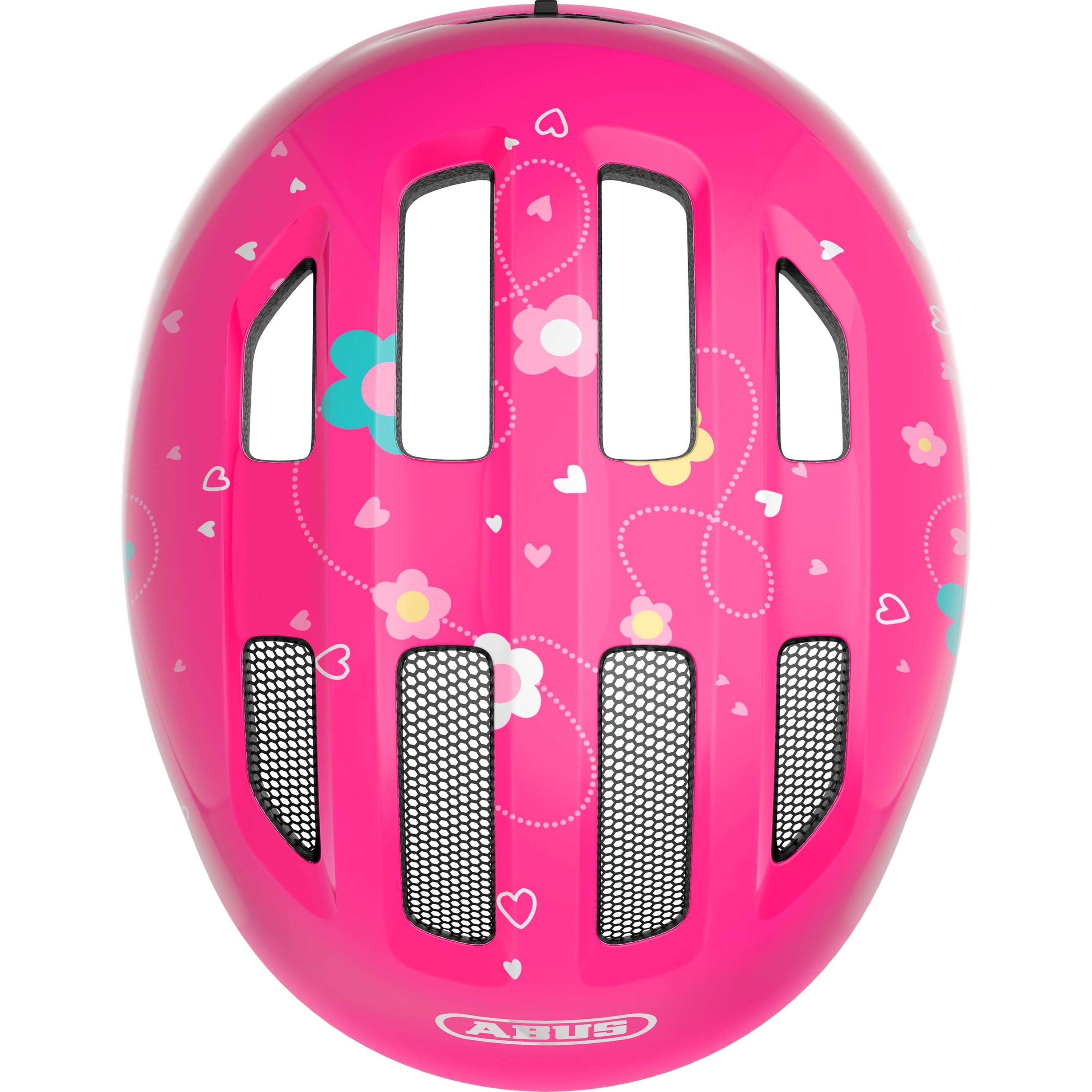 Fahrradhelm Abus Smiley 3.0 Kinder pink butterfly 4/4