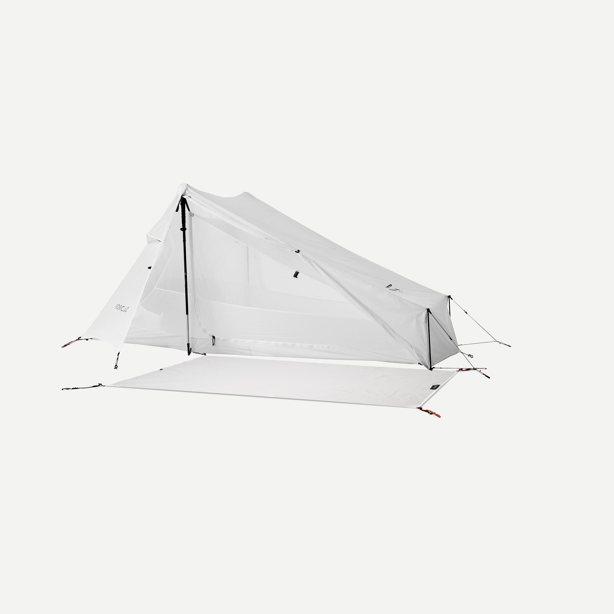 Groundsheet MT900 for 2 person tent - Undyed 2/3