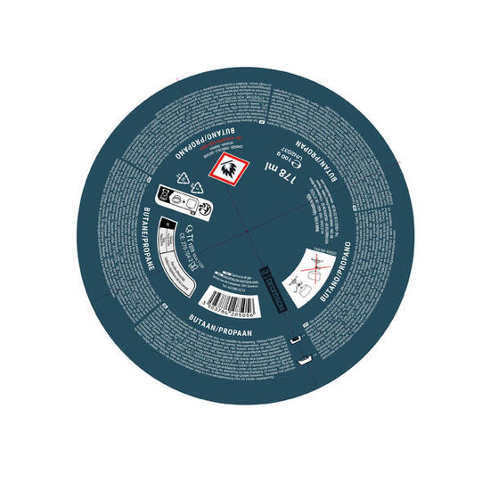Cartouche de gaz à vis 100 grammes pour réchaud