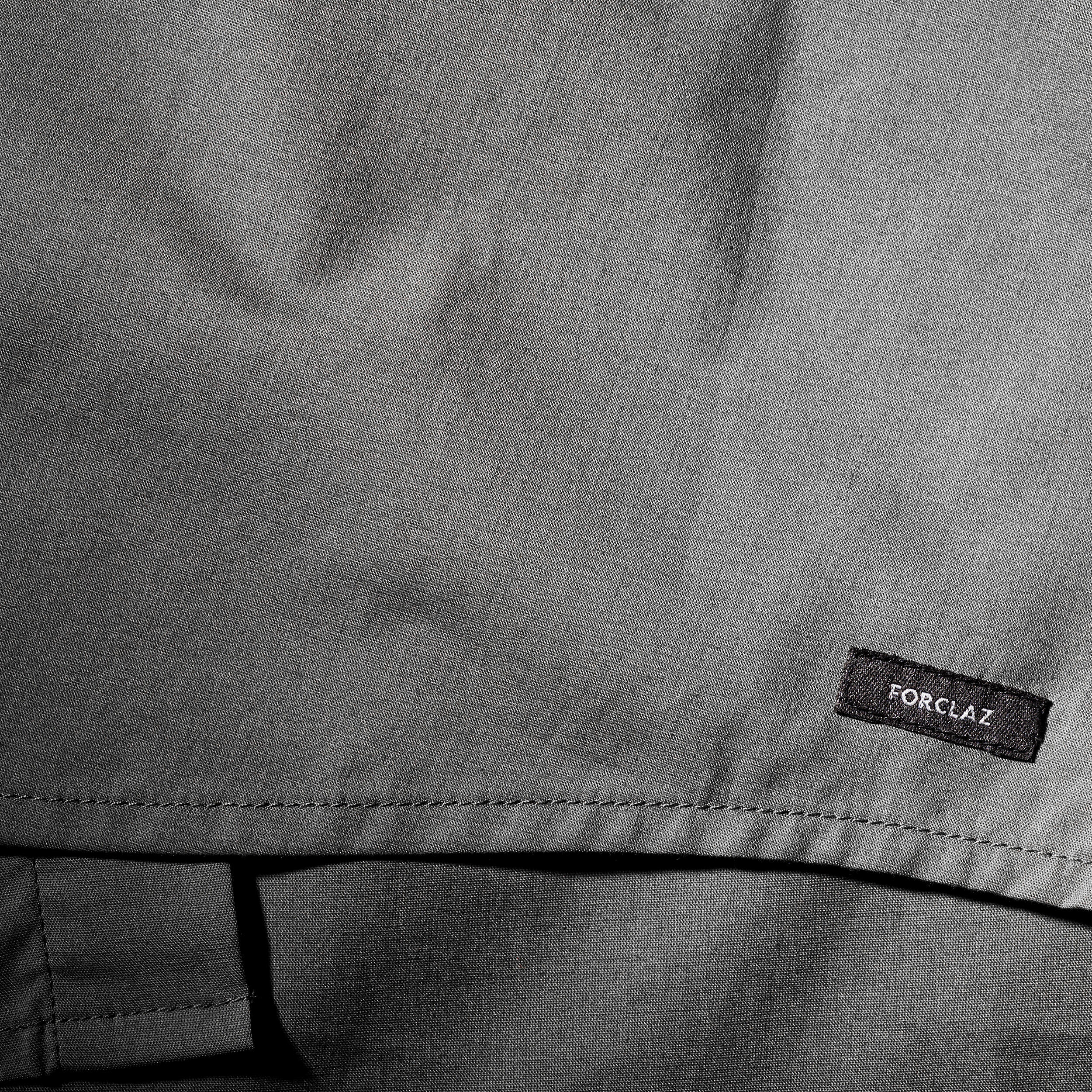 Men Half Sleeve Shirt Grey - Travel 100