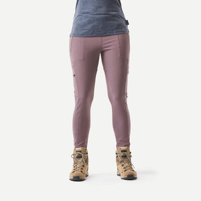 Mallas de montaña y trekking resistentes Mujer Forclaz Travel 500
