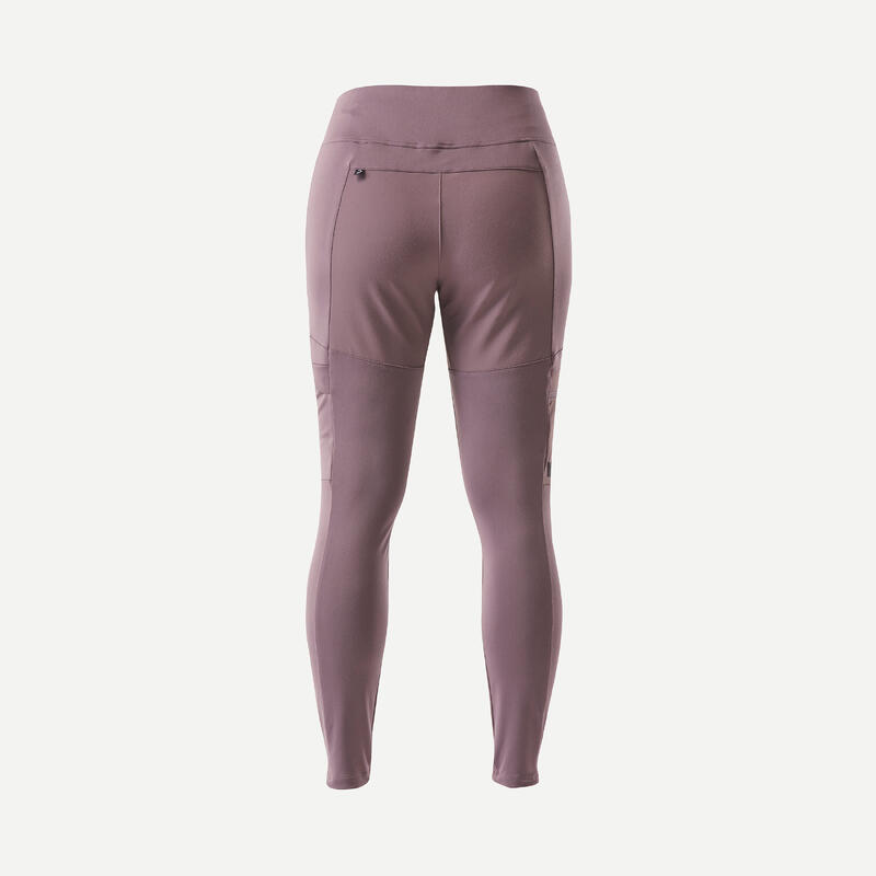 Legging de randonnée femme – Travel 500 - Vert foncé - Forclaz