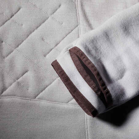 Moteriški ilgarankoviai žygių marškinėliai su merino vilna „MT900“, pilki
