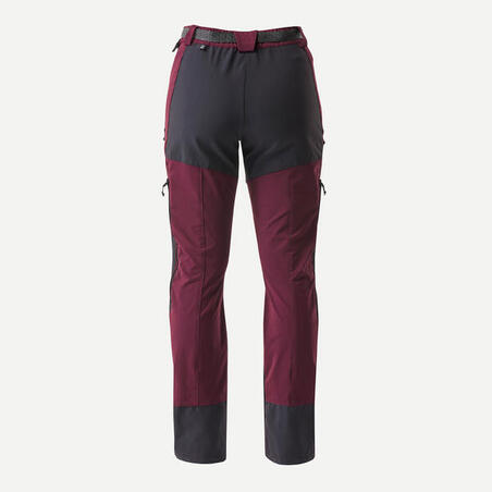 Braon ženske pantalone za treking MT900