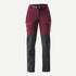 Women's mountain trekking water-repellent trousers mt900 - maroon