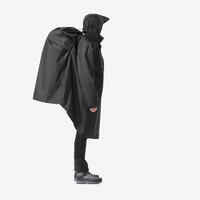 Hiking rain poncho - MT500  - 60L - Black
