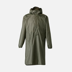 Poncho pluie de randonnée - MT500 - 60L - Noir