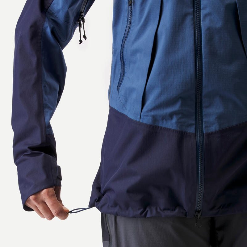 Regenjacke Damen 20.000 mm Wassersäule versiegelte Nähte Trekking - MT500