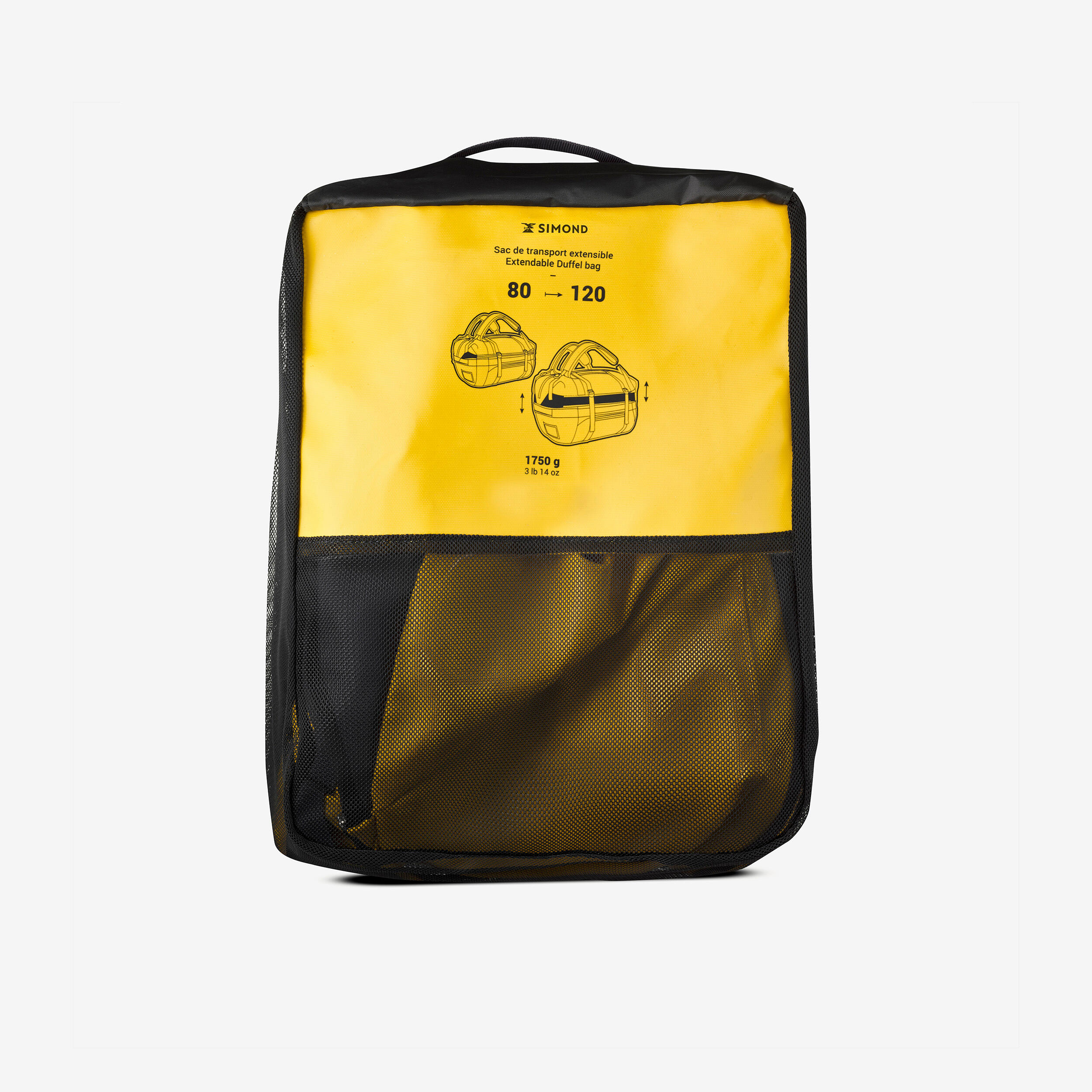 Hiking Bag 80 L to 120 L – 500 Extend - FORCLAZ