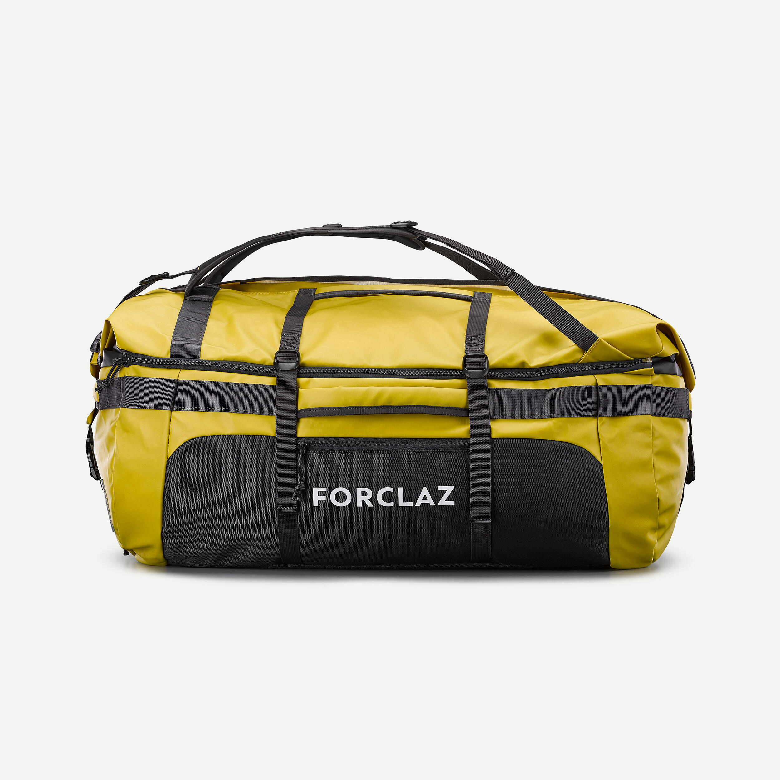 Buy Duffle Bag Extend 80 To 120 Litre Yellow Online | Decathlon