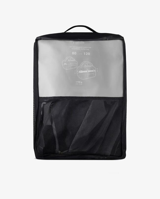 Saco de transporte de trekking - 80 L a 120 L - Duffel 500 Extend