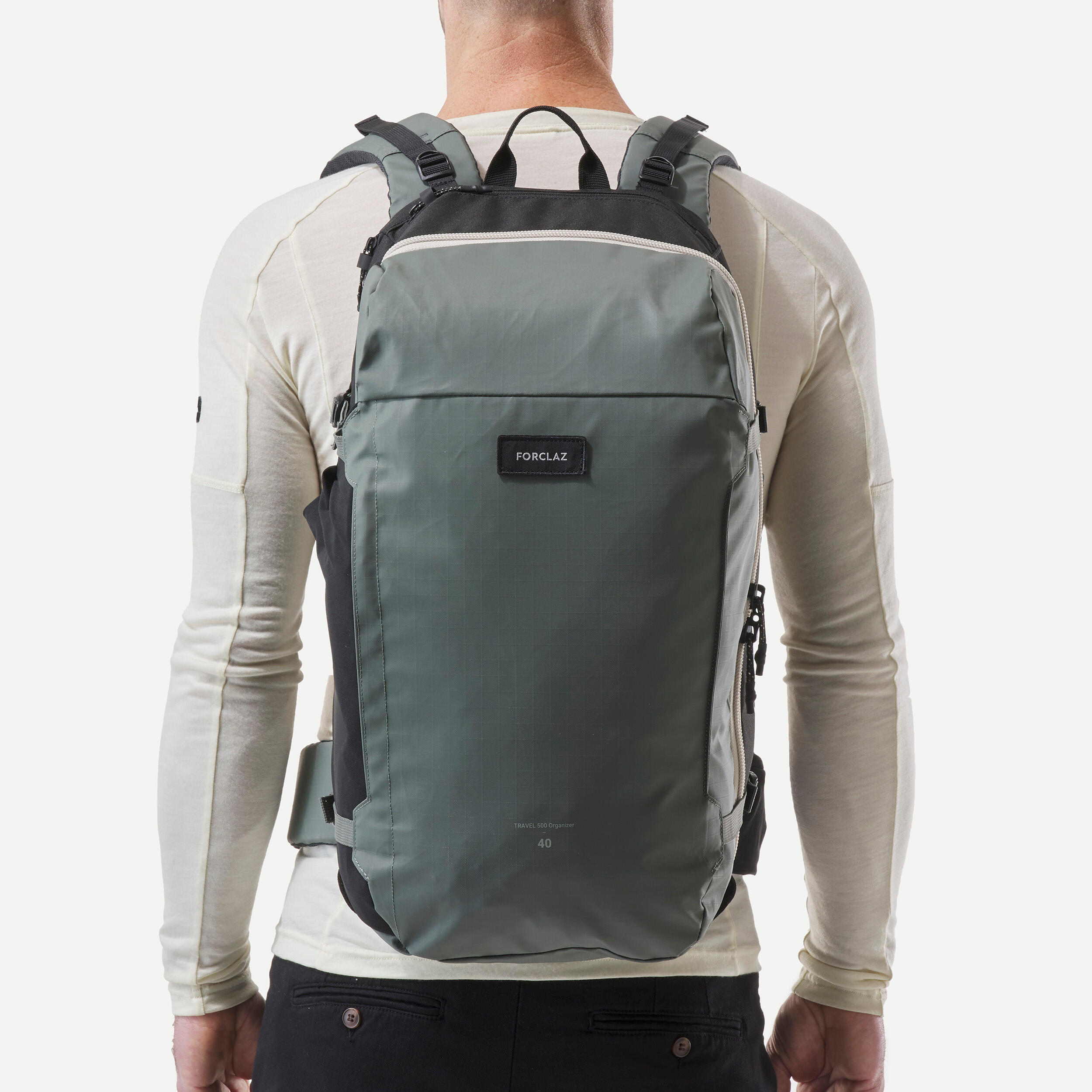 Hiking Backpack 40 L, Travel 500 - FORCLAZ