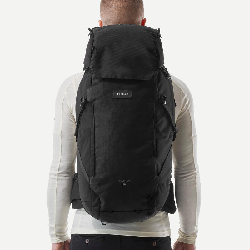 Backpack heren travel 900 | 50L+6L | kofferopening
