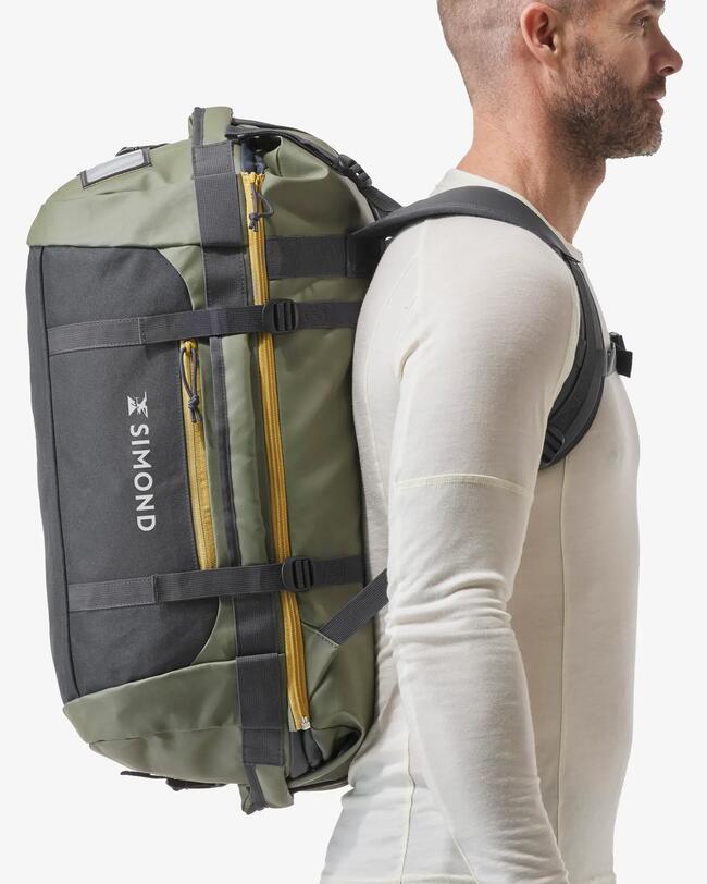 SAC POLOCHON FORCLAZ 500 EXTEND 40/60L KAKI SS21 AW20