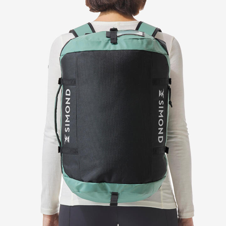 Duffle Carry Bag 30/40 L EXTEND Green Decathlon