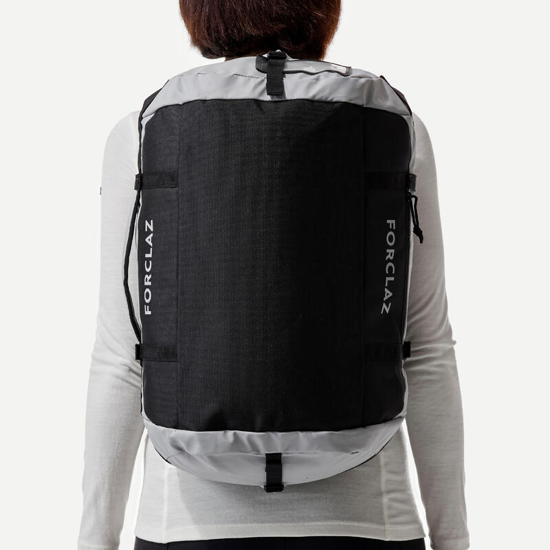 Duffle Carry Bag 30/40 L EXTEND Green FORCLAZ Decathlon