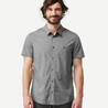 Men Half Sleeve Shirt Grey - Travel 100