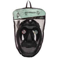 Adult Easybreath dive Mask 900 - Black