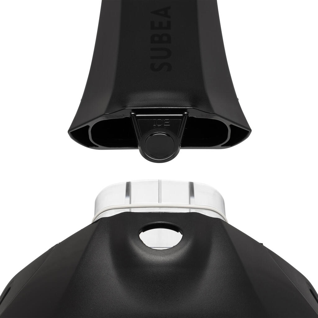 Máscara de Snorkel Easybreath 900 Inmersión Adulto Negro