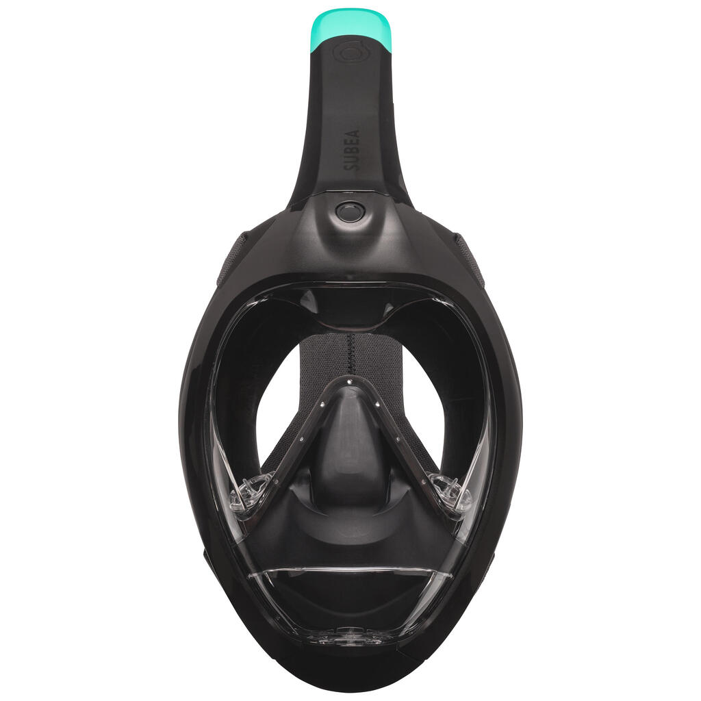 Máscara de Snorkel Easybreath 900 Inmersión Adulto Negro