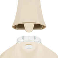 Adult Easybreath Diving Mask - 900 Beige and Green