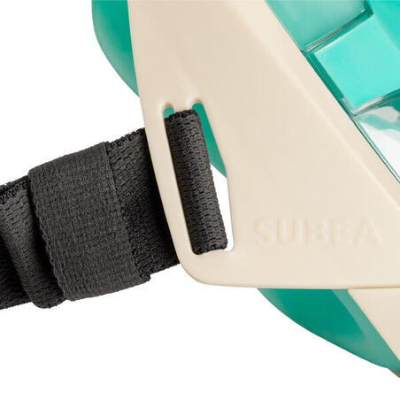 Маска Easybreath 900 для снорклінгу бежева