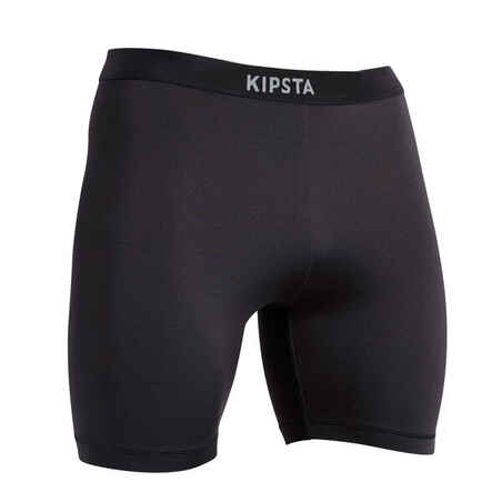 SHORTS TÉRMICOS KEEPCOMFORT 100 ADULTO FÚTBOL NEGRO 