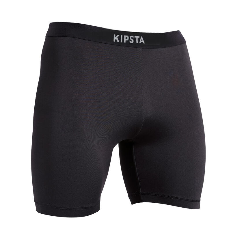 Шорты нижние для футбола для взрослых чёрные Keepcomfort - Decathlon