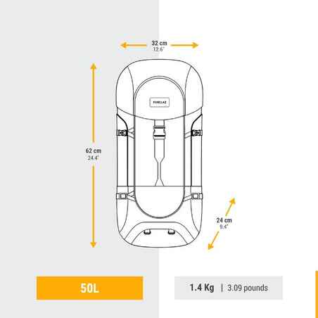 Travel backpack 50L - Travel 100