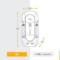 Sac à dos de voyage 50L - TRAVEL 100