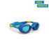 Swimming Goggles Size S Clear Lenses Xbase Dye Blue Yellow