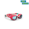 Swimming Goggles Size S Clear Lenses Xbase Dye pink