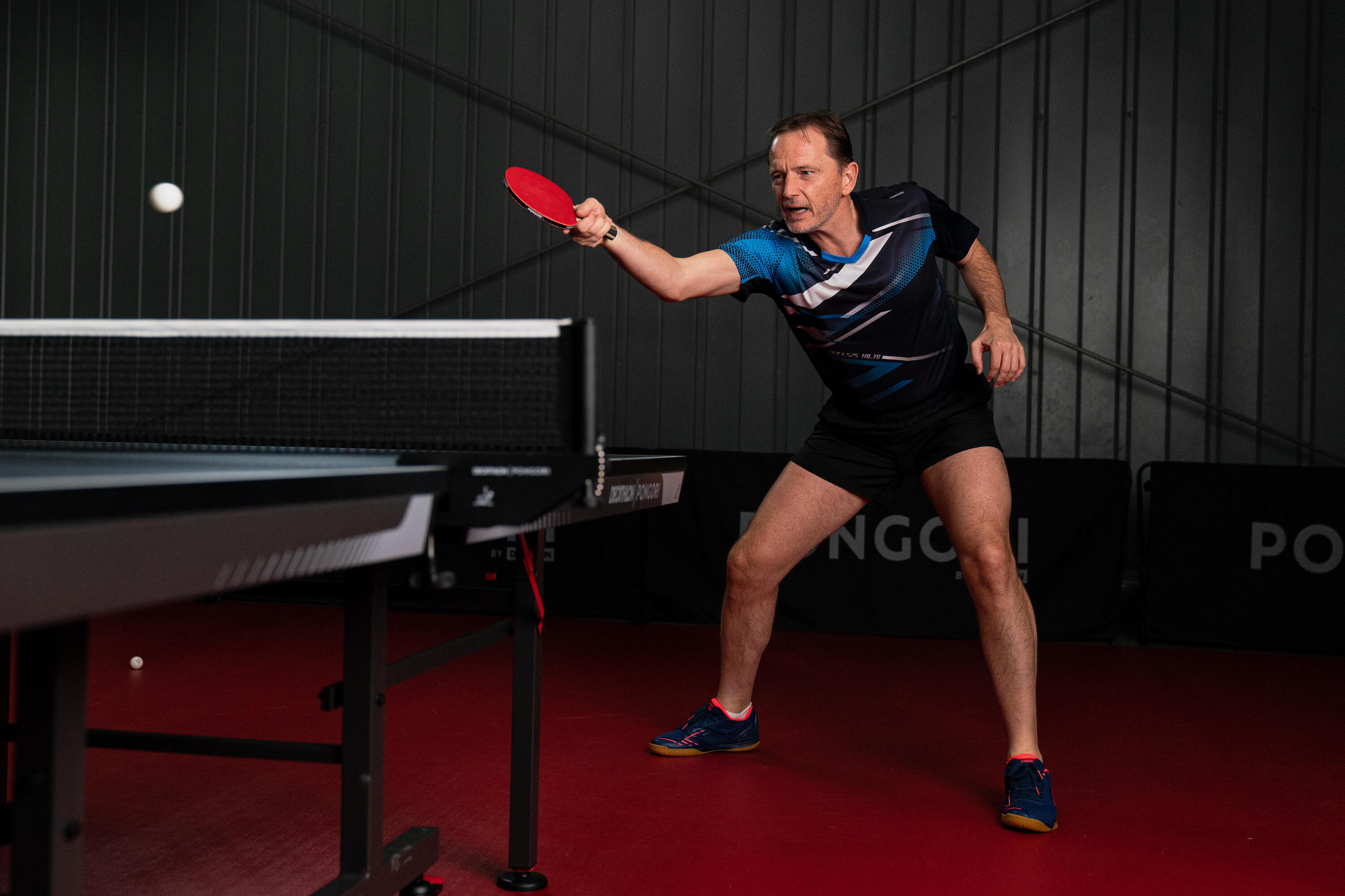 Table Tennis Shoes TTS 900 - Blue/Pink 13/13